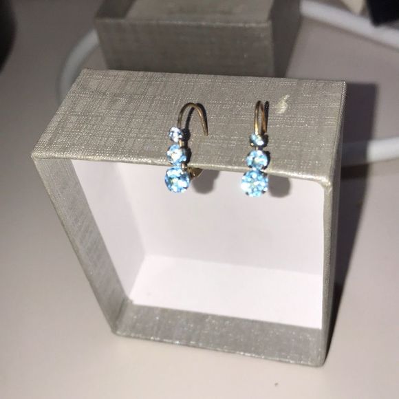 Jewelry - Blue Zirconia Earrings